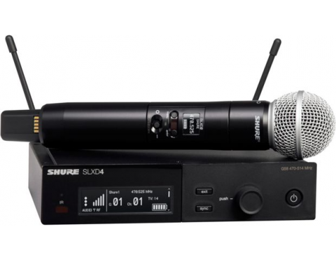 Shure SLXD24/SM58 Wireless Hand-Held Microphone System